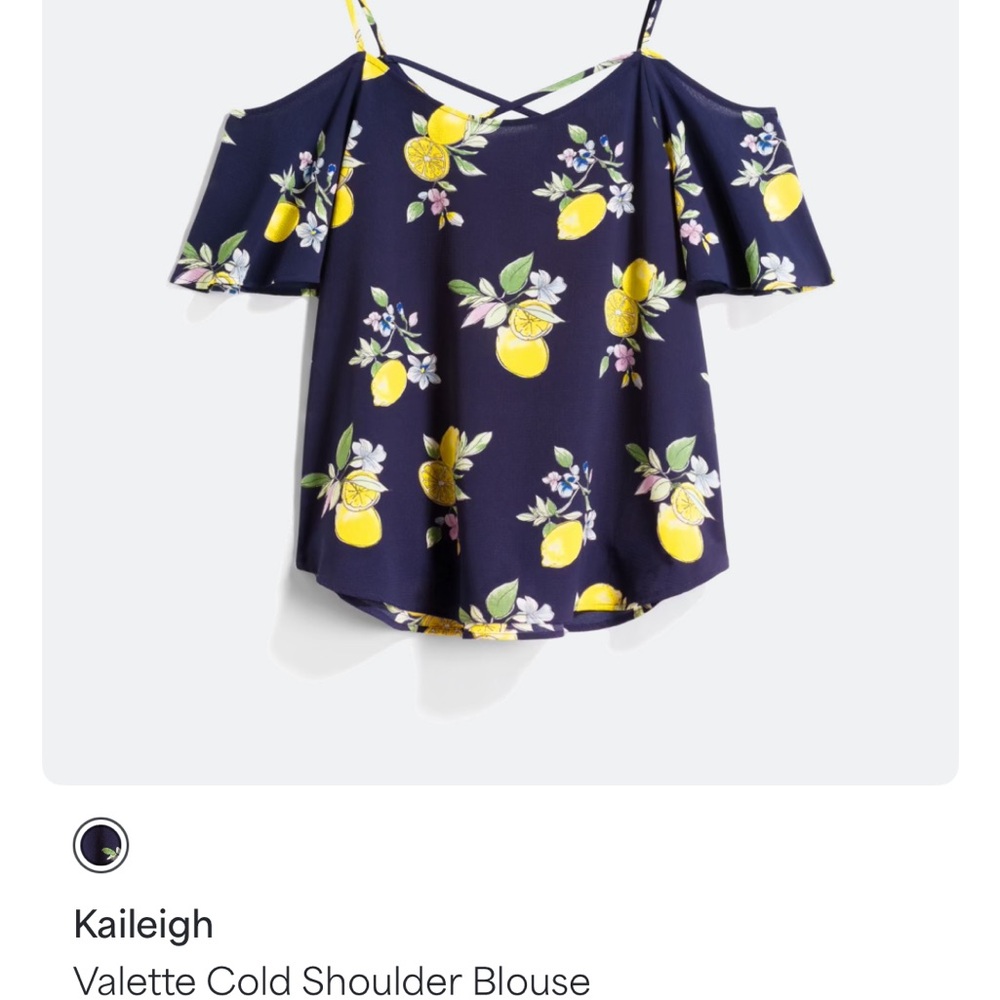 Floral Navy Spaghetti Strap Top